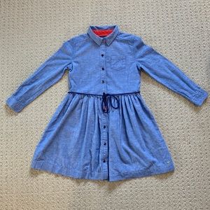 Tommy Hilfiger Chambray Button-Up Shirt Dress